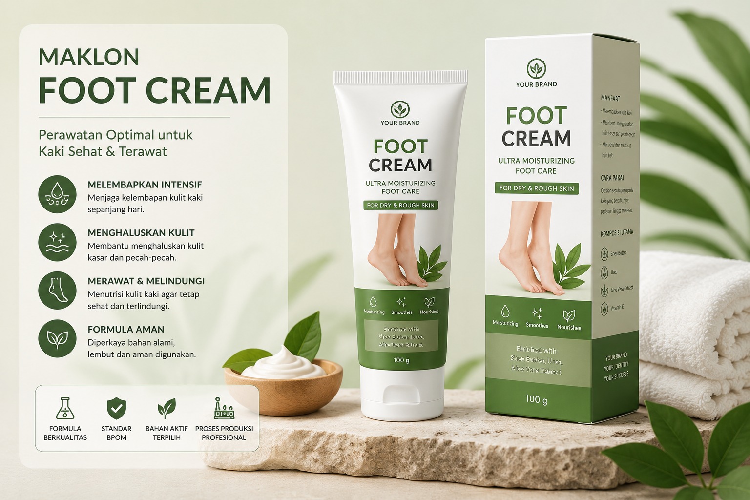 Maklon Foot Cream