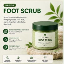 Maklon Foot Scrub